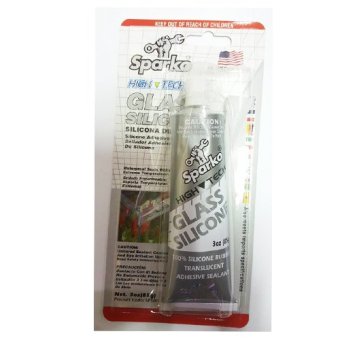 Sparko ซิลิโคน ติดกระจก ติดตู้ปลา งานซ่อมกระจก สีใส ยี่ห้อ SPARKO Sparko ซิลิโคน ติดกระจก ติดตู้ปลา งานซ่อมกระจก สีใส ยี่ห้อ SPARKO