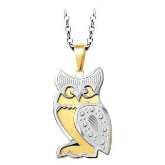 555jewelry จี้รูปนกฮูกน่ารักๆ รุ่น MNC-P507-B สี Yellow Gold 555jewelry จี้รูปนกฮูกน่ารักๆ รุ่น MNC-P507-B สี Yellow Gold