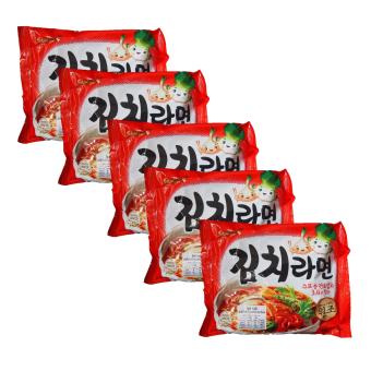 Kimchi ramen ราเม็งสำเร็จรูปรสกิมจิ ตราซัมยัง 120g แพค 5 Kimchi ramen ราเม็งสำเร็จรูปรสกิมจิ ตราซัมยัง 120g แพค 5