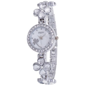 MEGA Lady Jewelry Luxury Fashion Bracelet Watch นาฬิกาข้อมือผู้หญิง สายสแตนเลส Kimio Style รุ่น K456 (Transparent) MEGA Lady Jewelry Luxury Fashion Bracelet Watch นาฬิกาข้อมือผู้หญิง สายสแตนเลส Kimio Style รุ่น K456 (Transparent)