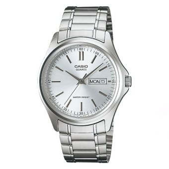 Casio Standard นาฬิกาข้อมือ รุ่น MTP-1239D-7A - สีเงิน/ขาว Casio Standard นาฬิกาข้อมือ รุ่น MTP-1239D-7A - สีเงิน/ขาว