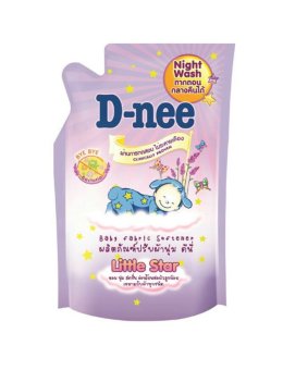 D-nee น้ำยาปรับผ้านุ่ม ชนิดเติม 600 มล. สูตรซักกลางคืน (แพ็ค 3) D-nee น้ำยาปรับผ้านุ่ม ชนิดเติม 600 มล. สูตรซักกลางคืน (แพ็ค 3)