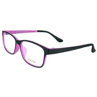 korea แว่นตา รุ่น 8534 สีดำตัดชมพูเข้ม (ทำจากพลาสติกที่เบาและยืดหยุนได้ + ปร้บขาได้) korea แว่นตา รุ่น 8534 สีดำตัดชมพูเข้ม (ทำจากพลาสติกที่เบาและยืดหยุนได้ + ปร้บขาได้)
