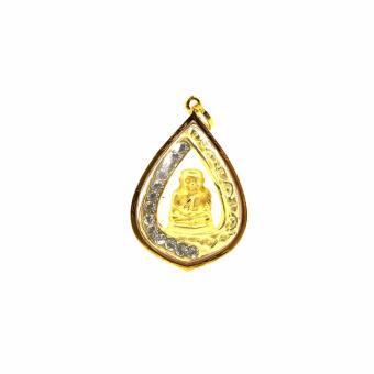 จี้หลวงพ่อเงิน กรอบทอง 90%(Gold) จี้หลวงพ่อเงิน กรอบทอง 90%(Gold)