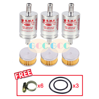 ไส้กรองหม้อต้ม+S.M.F.กรองแก๊สหัวฉีดLPG/NGVขนาด12*12มม จำนวน 3 ชุด ไส้กรองหม้อต้ม+S.M.F.กรองแก๊สหัวฉีดLPG/NGVขนาด12*12มม จำนวน 3 ชุด