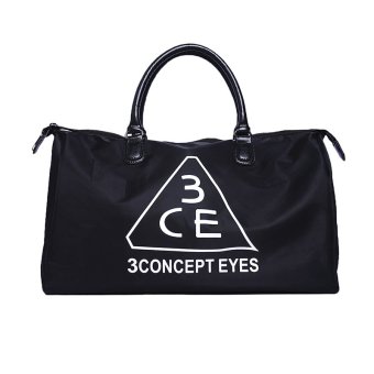 Stylenanda กระเป๋าเดินทางสะพายไหล่ขนาดใหญ่ 3CE - Black Stylenanda กระเป๋าเดินทางสะพายไหล่ขนาดใหญ่ 3CE - Black