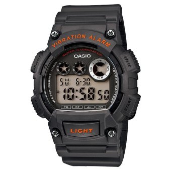 Casio Standard นาฬิกาข้อมือผู้ชาย Dark Grey สายเรซิ่น รุ่น W-735H-8AVDF Casio Standard นาฬิกาข้อมือผู้ชาย Dark Grey สายเรซิ่น รุ่น W-735H-8AVDF
