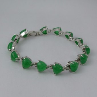 Pearl Jewelry กำไลหยก รูปหัวใจ PD44 Pearl Jewelry กำไลหยก รูปหัวใจ PD44