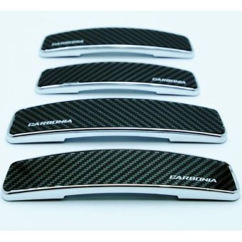 HC Carbonia Door Guard กันกระแทกขอบประตู ลายคาร์บอนดำ 4 ชิ้น HC Carbonia Door Guard กันกระแทกขอบประตู ลายคาร์บอนดำ 4 ชิ้น