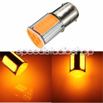LED หลอดไฟ LED สามเหลี่ยม ขั้ว 1156 BA15S แบบเขี้ยว สำหรับไฟเลี้ยว ไฟถอย (สีส้ม) LED หลอดไฟ LED สามเหลี่ยม ขั้ว 1156 BA15S แบบเขี้ยว สำหรับไฟเลี้ยว ไฟถอย (สีส้ม)