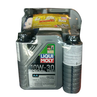 Liqui Moly น้ำมันเครื่อง special tec aa10w30 ขนาด 6L. (แถมฟรี ขนาด 1 ลิตร มูลค่า 400 บาท) Liqui Moly น้ำมันเครื่อง special tec aa10w30 ขนาด 6L. (แถมฟรี ขนาด 1 ลิตร มูลค่า 400 บาท)