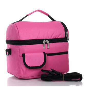 Coolbag กระเป๋าเก็บความเย็นปิคนิก ชมพู Coolbag กระเป๋าเก็บความเย็นปิคนิก ชมพู