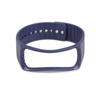แทนสำหรับ Samsung Galaxy Gear Fit สายรัดข้อมือสายรัดข้อมือสายนาฬิกาอัจฉริยะไพลิน แทนสำหรับ Samsung Galaxy Gear Fit สายรัดข้อมือสายรัดข้อมือสายนาฬิกาอัจฉริยะไพลิน