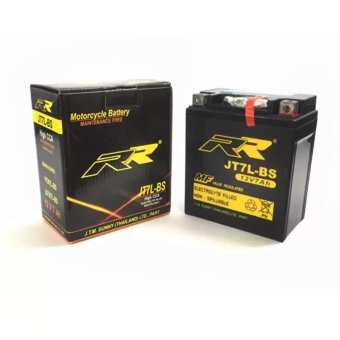 แบต BIGBIKE แบตเตอรี่ BIGBIKE แบตมอเตอร์ไซค์ บิ๊กไบค์ RR JT7L-BS 12V 7Ah แบต BIGBIKE แบตเตอรี่ BIGBIKE แบตมอเตอร์ไซค์ บิ๊กไบค์ RR JT7L-BS 12V 7Ah