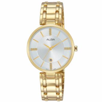 ALBA นาฬิกาข้อมือผู้หญิง สายสแตนเลส รุ่น AH7K58X1 (สีทอง) ALBA นาฬิกาข้อมือผู้หญิง สายสแตนเลส รุ่น AH7K58X1 (สีทอง)