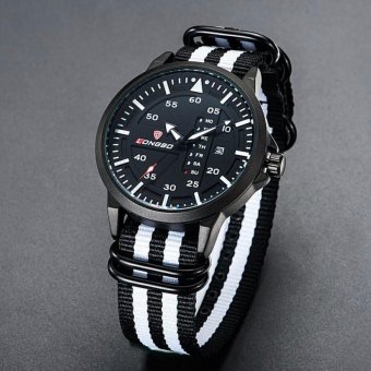 นาฬิกาข้อมือ LONGBO สายผ้า NATO Nylon รุ่นLB3018G ระบบ QUARTZ เครื่องญี่ปุ่น กันน้ำ30เมตร บอกวันและวันที่ ของแท้รับประกัน 1 ปี นาฬิกาข้อมือ LONGBO สายผ้า NATO Nylon รุ่นLB3018G ระบบ QUARTZ เครื่องญี่ปุ่น กันน้ำ30เมตร บอกวันและวันที่ ของแท้รับประกัน 1 ปี