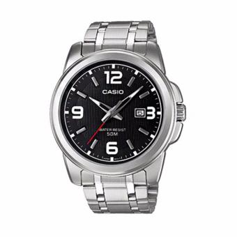 Casio Standard นาฬิกาข้อมือผู้ชาย สายสแตนเลส รุ่น MTP-1314D-1AVDF (สีดำ/สีเงิน) Casio Standard นาฬิกาข้อมือผู้ชาย สายสแตนเลส รุ่น MTP-1314D-1AVDF (สีดำ/สีเงิน)