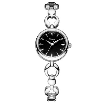 Kimio นาฬิกาข้อมือผู้หญิง สีเงิน หน้าปัดสีดำ สายสแตนเลส รุ่น KW6203 (Silver/Black) Kimio นาฬิกาข้อมือผู้หญิง สีเงิน หน้าปัดสีดำ สายสแตนเลส รุ่น KW6203 (Silver/Black)