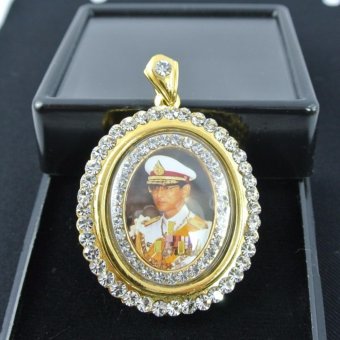 Pearl Jewelry เข็มกลัดในหลวง 9 รัชกาล ล้อมเพชร AB1 งานไทย Pearl Jewelry เข็มกลัดในหลวง 9 รัชกาล ล้อมเพชร AB1 งานไทย