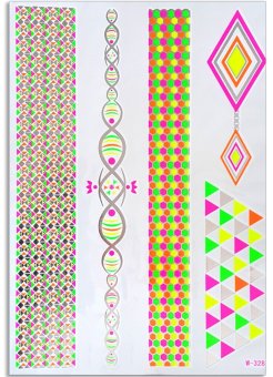 555jewelry Selfie Tattoo สติ๊กเกอร์รอยสักแฟชั่น แทททูแบบลอกน้ำ (Multicolor) 555jewelry Selfie Tattoo สติ๊กเกอร์รอยสักแฟชั่น แทททูแบบลอกน้ำ (Multicolor)