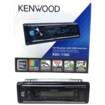 เครื่องเล่นติดรถยนต์ Kenwood KDC-110U เครื่องเล่นติดรถยนต์ Kenwood KDC-110U
