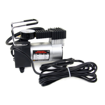 โอ้แบบพกพา 12โวลต์ 100PSI/965kPA รถไฟฟ้าปั๊มลมปั๊ม Infaltor ยางสีดำ และเงิน โอ้แบบพกพา 12โวลต์ 100PSI/965kPA รถไฟฟ้าปั๊มลมปั๊ม Infaltor ยางสีดำ และเงิน