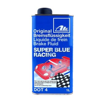 ATE น้ำมันเบรค DOT4 SUPER BLUE RACING 1 ลิตร ATE น้ำมันเบรค DOT4 SUPER BLUE RACING 1 ลิตร