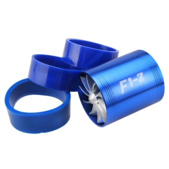 F1-z turbo Supercharger Turbo พัดลม 2 ใบพัด สำหรับใส่ท่อกรองอากาศ เพิ่มอัตราเร่ง ประหยัดน้ำมัน พร้อมติดตั้ง สินค้านำเข้าของแท้ 100 % (สีฟ้า) F1-z turbo Supercharger Turbo พัดลม 2 ใบพัด สำหรับใส่ท่อกรองอากาศ เพิ่มอัตราเร่ง ประหยัดน้ำมัน พร้อมติดตั้ง สินค้านำเข้าของแท้ 100 % (สีฟ้า)