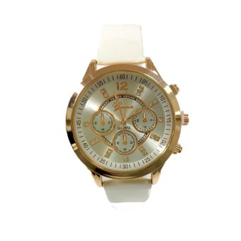 (New) GENEVA watch นาฬิกาข้อมือแฟชั่นผู้หญิง หลากสี ขอบทอง รุ่น WM0092-95 (New) GENEVA watch นาฬิกาข้อมือแฟชั่นผู้หญิง หลากสี ขอบทอง รุ่น WM0092-95