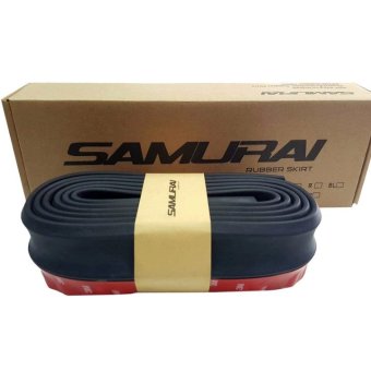 ลิ้นยางกันกระแทก Samurai Rubber Skirt สีดำ ลิ้นยางกันกระแทก Samurai Rubber Skirt สีดำ