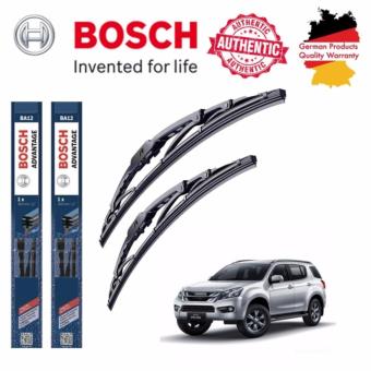 ใบปัดน้ำฝน Bosch Advantage ขนาด 19 นิ้ว และ 21 นิ้ว สำหรับ Isuzu Mu-X Year 13- ใบปัดน้ำฝน Bosch Advantage ขนาด 19 นิ้ว และ 21 นิ้ว สำหรับ Isuzu Mu-X Year 13-