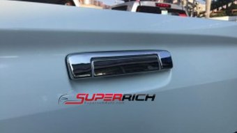 SA ครอบมือเปิดท้ายกระบะ โครเมี่ยม (Tailgate) / Isuzu D-max 2016 SA ครอบมือเปิดท้ายกระบะ โครเมี่ยม (Tailgate) / Isuzu D-max 2016