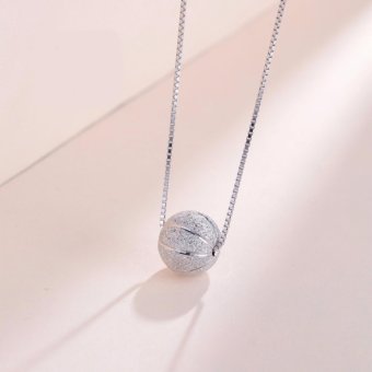 TANITTgemsสร้อยคอเงินแท้92.5%Sterling Silverประดับจี้บอล TANITTgemsสร้อยคอเงินแท้92.5%Sterling Silverประดับจี้บอล