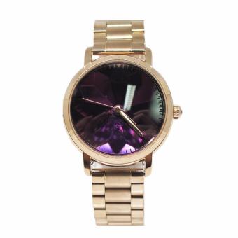 Mashali นาฬิกาข้อมือแบรนด์แท้ รุ่น M-5260-rosegold-purple Mashali นาฬิกาข้อมือแบรนด์แท้ รุ่น M-5260-rosegold-purple