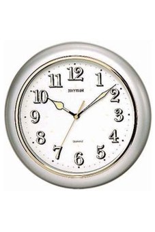 RHYTHM นาฬิกาแขวน รุ่น CMG710NR19 (SILVER) RHYTHM นาฬิกาแขวน รุ่น CMG710NR19 (SILVER)
