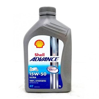 Shell Advance Ultra 15W-50 Synthetic 100% ขนาด 1ลิตร PurePlus Technology Shell Advance Ultra 15W-50 Synthetic 100% ขนาด 1ลิตร PurePlus Technology