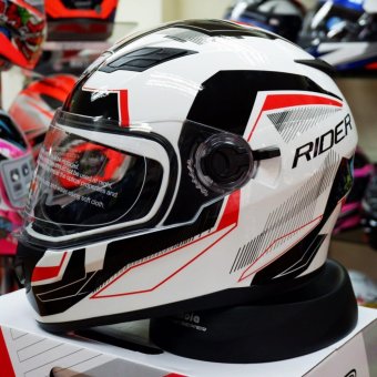 Rider หมวกกันน็อก หมวกกันน็อค หมวกกันน๊อก หมวกกันน๊อค Rider Viper Sharp White (Big Bike and motorcycle Helmet) Rider หมวกกันน็อก หมวกกันน็อค หมวกกันน๊อก หมวกกันน๊อค Rider Viper Sharp White (Big Bike and motorcycle Helmet)