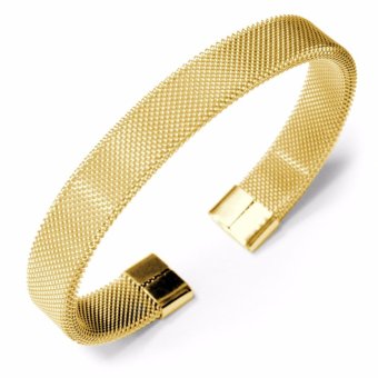 555jewelry 316L Bangle กำไลข้อมือ รุ่น MNC-BG077-B ( Yellow Gold ) 555jewelry 316L Bangle กำไลข้อมือ รุ่น MNC-BG077-B ( Yellow Gold )