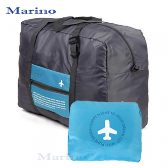 Marino กระเป๋า Flinght Folding Bag 011กระเป๋าสำหรับหิ้วขึ้นเครื่องแบบพับได้ - Blue Marino กระเป๋า Flinght Folding Bag 011กระเป๋าสำหรับหิ้วขึ้นเครื่องแบบพับได้ - Blue