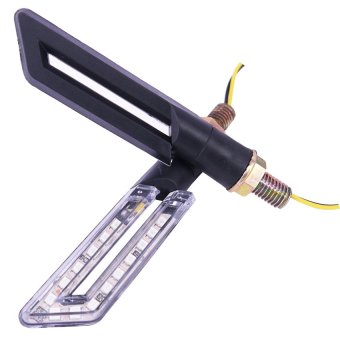 DTG ไฟเลี้ยวรถจักรยานยนต์ 12 V LED-15 ดวง-ขอบสีดำ DTG ไฟเลี้ยวรถจักรยานยนต์ 12 V LED-15 ดวง-ขอบสีดำ