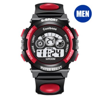 S SPORT นาฬิกาข้อมือ ชาย กันน้ำได้ดี CX0119 (Red) S SPORT นาฬิกาข้อมือ ชาย กันน้ำได้ดี CX0119 (Red)