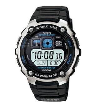 Casio Standard นาฬิกาข้อมือผู้ชาย สายเรซิ่น รุ่น AE-2000W-1AVDF - Black Casio Standard นาฬิกาข้อมือผู้ชาย สายเรซิ่น รุ่น AE-2000W-1AVDF - Black