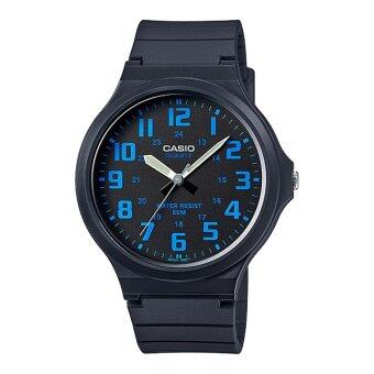 Casio Standard นาฬิกาข้อมือ สายเรซิน รุ่น MW-240-2B Casio Standard นาฬิกาข้อมือ สายเรซิน รุ่น MW-240-2B