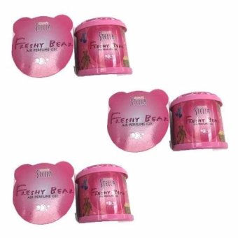 King Stella Freshy Bear เจลน้ำหอมปรับอากาศ กลิ่น Bubble Gum (แพ็ค 3 กระป๋อง) King Stella Freshy Bear เจลน้ำหอมปรับอากาศ กลิ่น Bubble Gum (แพ็ค 3 กระป๋อง)