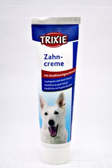 TRIXIE TRIXIE Zahn-creme Mit Rindfleischgeschmack ยาสีฟันสุนัขสูตรควบคุมหินปูน รสเนื้อ 100g. TRIXIE TRIXIE Zahn-creme Mit Rindfleischgeschmack ยาสีฟันสุนัขสูตรควบคุมหินปูน รสเนื้อ 100g.