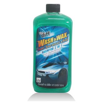 DIFF WASH AND WAX ล้างพร้อมเคลือบ 1 ลิตร DIFF WASH AND WAX ล้างพร้อมเคลือบ 1 ลิตร