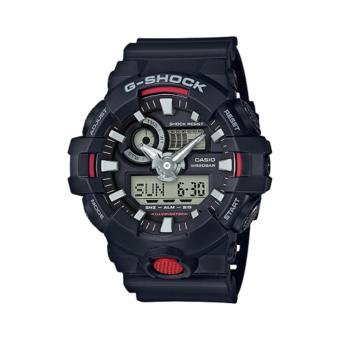 CASIO G-SHOCK รุ่น GA-700-1ADR (CMG) นาฬิกาข้อมือ สายเรซิ่น สีดำ แดง CASIO G-SHOCK รุ่น GA-700-1ADR (CMG) นาฬิกาข้อมือ สายเรซิ่น สีดำ แดง