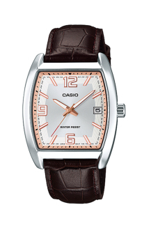 Casio Standard นาฬิกาข้อมือผู้หญิง สายหนัง รุ่น MTP-E107L-7ADF - สีขาว Casio Standard นาฬิกาข้อมือผู้หญิง สายหนัง รุ่น MTP-E107L-7ADF - สีขาว