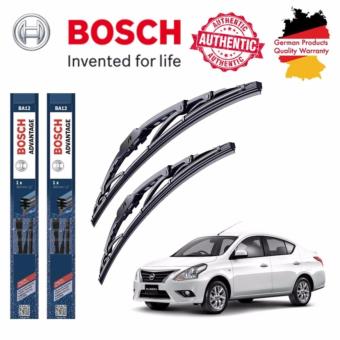 ใบปัดน้ำฝน Bosch Advantage ขนาด 21 นิ้ว และ 14 นิ้ว สำหรับ Nissan ALMERA Year '13 - ใบปัดน้ำฝน Bosch Advantage ขนาด 21 นิ้ว และ 14 นิ้ว สำหรับ Nissan ALMERA Year '13 -