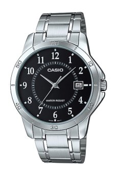 Casio Standard นาฬิกาข้อมือ รุ่น MTP-V004D-1B - Silver Casio Standard นาฬิกาข้อมือ รุ่น MTP-V004D-1B - Silver
